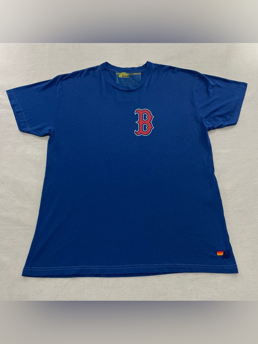 Aviator Nation Boston Red Sox T-Shirt Men's XXL Blue MLB Baseball Tee